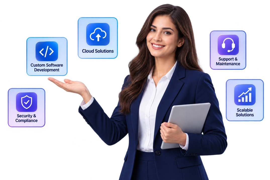 Kawach Technology: custom software development, cloud, security and support solutions